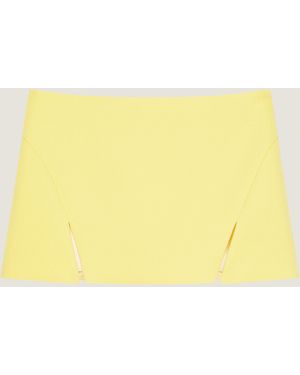 Givenchy Sliced Mini Skirt - Yellow