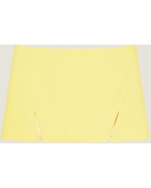 Givenchy Sliced Mini Skirt - Yellow