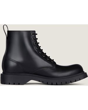Givenchy Lace Up Boots - Black