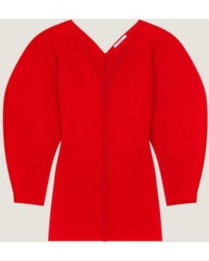 Givenchy Cocoon Mini Dress - Red