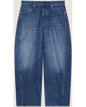 Givenchy Couture Seam Washed Jeans - Blue