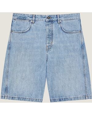 Givenchy Couture Seam Bermuda Shorts - Blue