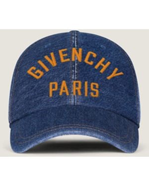 Givenchy Embroidered Cap - Blue