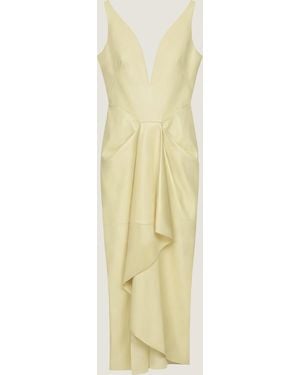 Givenchy Long Wrapped Dress - Metallic