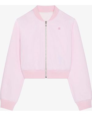 Givenchy Slim Fit Bomber - Pink