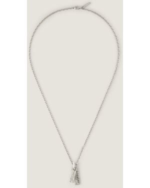 Givenchy Collier Tape en métal et émail - Neutre
