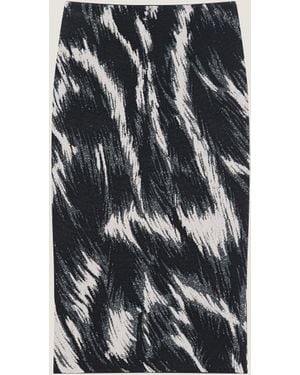 Givenchy Midi Pencil Skirt - Black