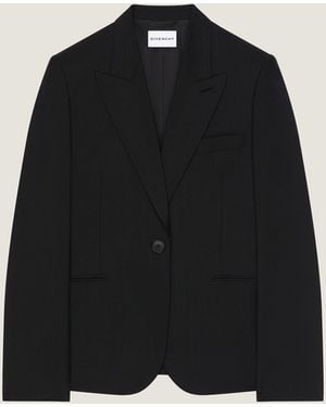 Givenchy Single-Breasted Jacket - Black