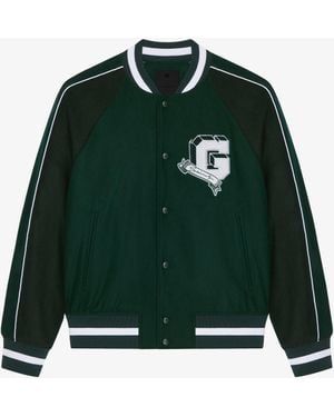 Givenchy University Varsity Jacket - Green