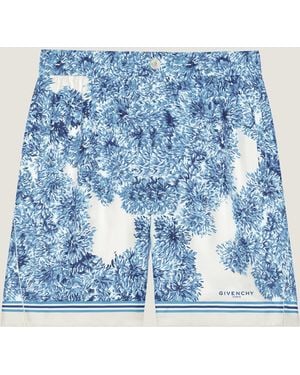 Givenchy Couture Seam Bermuda Shorts - Blue