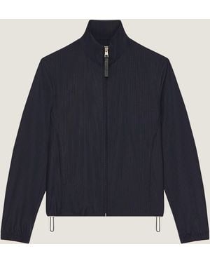 Givenchy Striped Blouson - Blue