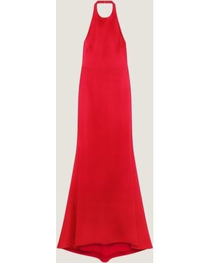 Givenchy Halter Neck Dress - Red