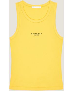 Givenchy Slim Fit Tank Top - Yellow