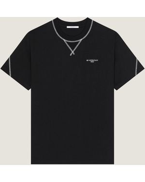 Givenchy Couture Seam T-Shirt - Black