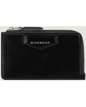 Givenchy Antigona Zipped Card Holder - Natural