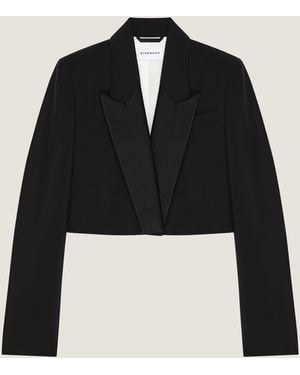 Givenchy Cropped Jacket - Black