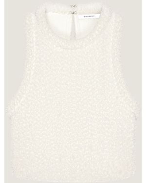 Givenchy Cropped Top - Natural