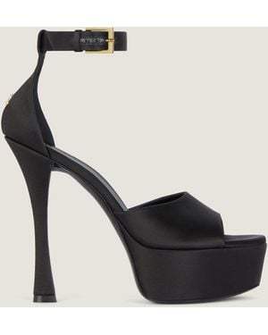 Givenchy 4G Liquid Platform Sandals - Black