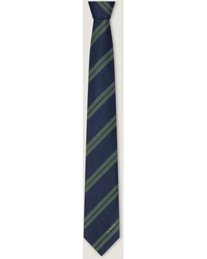 Givenchy Double Stripes Tie - Blue