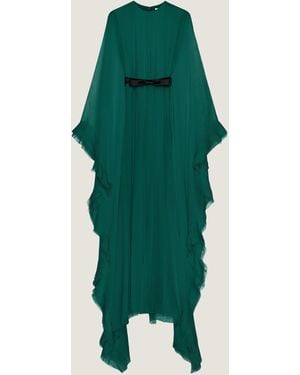 Givenchy Robe du soir en chiffon de soie - Vert