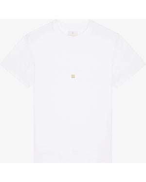 Givenchy T-shirt slim fit in cotone - Bianco