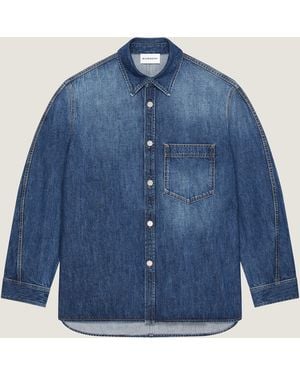Givenchy Couture Seam Overshirt - Blue