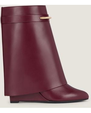 Givenchy Stivaletti Shark Pinch in pelle - Viola