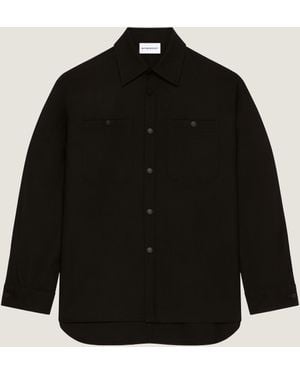 Givenchy Couture Seam Overshirt - Black