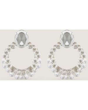 Givenchy Broken Chandelier Clip Earrings - Natural