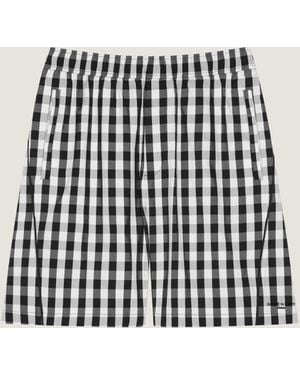 Givenchy Gingham Bermuda Shorts - Black