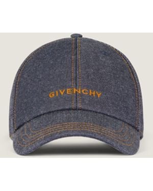 Givenchy Embroidered Cap - Blue