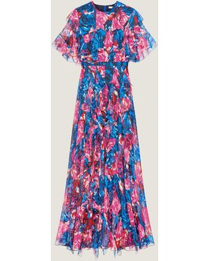 Givenchy Long Ruffled Dress - White