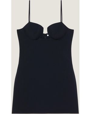 Givenchy Cutaway Mini Dress - Blue