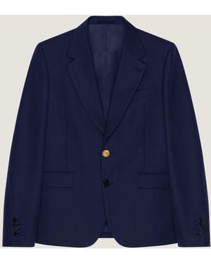 Givenchy Single-Breasted Blazer - Blue