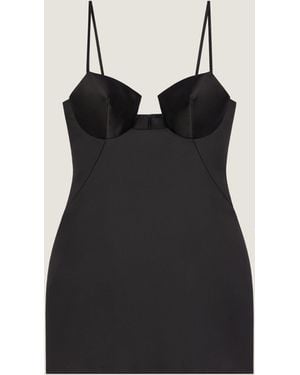 Givenchy Cutaway Mini Dress - Black