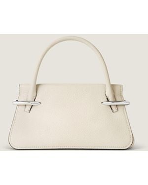 Givenchy Borsa Pinch mini in pelle fiore - Neutro