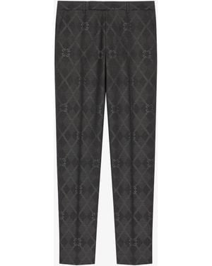 Givenchy Slim Fit Tailored Pants - Gray