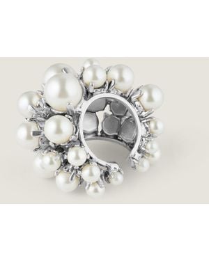 Givenchy Crystal Pearl Earcuff - Natural