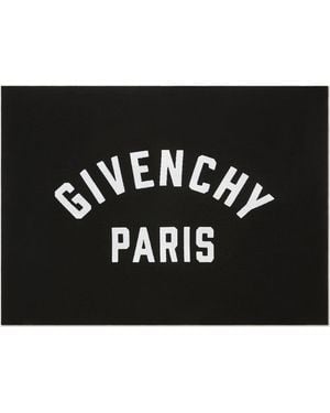Givenchy Coperta double-face Paris in lana - Nero