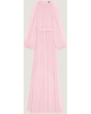 Givenchy Balloon Sleeves Evening Dress - Pink