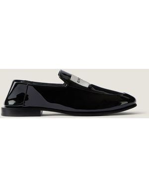 Givenchy Label Loafers - White