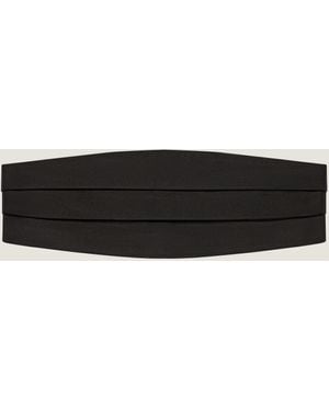 Givenchy Pleated Cummerband - Black