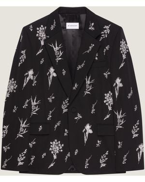 Givenchy Single Breasted Jacket - Black