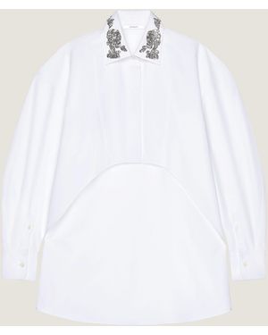 Givenchy Asymmetric Shirt - White