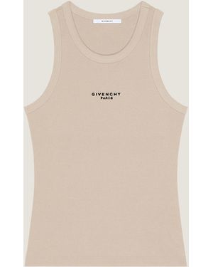 Givenchy Slim Fit Tank Top - Natural