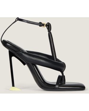 Givenchy Boudoir Bicolour Heeled Thongs - Natural