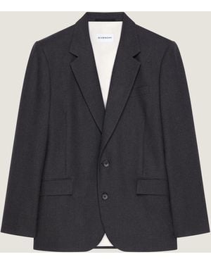 Givenchy Single Breasted Jacket - Blue