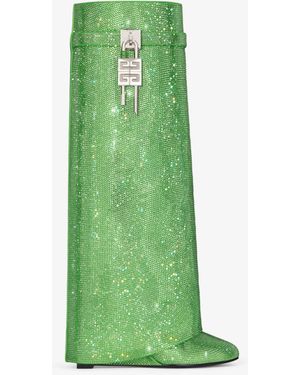 Givenchy Shark Lock Boots - Green