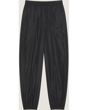 Givenchy Couture Seam Joggers With Mix Material Cut-Outs - Black