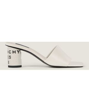 Givenchy Tape Heeled Mules - Natural